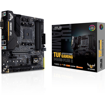 Asus TUF GAMING B450M-PLUS II Memory slots 4