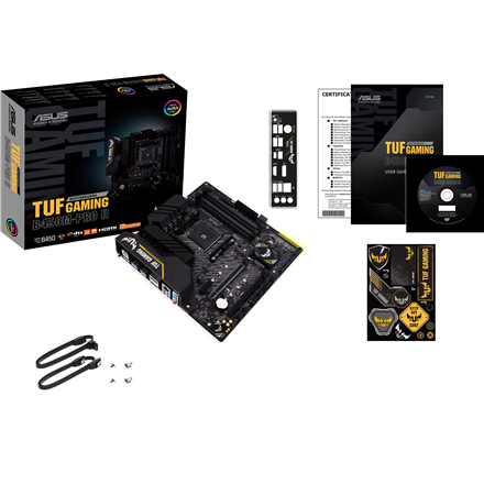 Asus TUF Gaming B450M-Pro II Memory slots 4