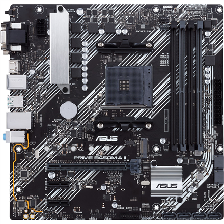 Asus PRIME B450M-A II Memory slots 4