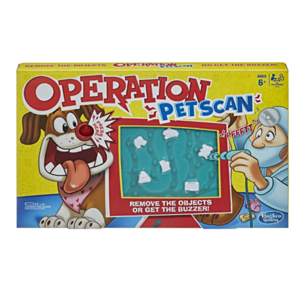 HASBRO GAMING Table Game OPERATION PET SCAN