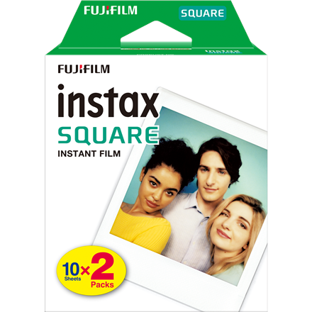 Fujifilm Instax Square Glossy Instant film (2x10pl) Quantity 20