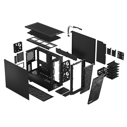 Fractal Design Meshify 2 Black Solid