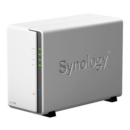 Synology Tower NAS DS220j up to 2 HDD/SSD