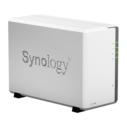 Synology Tower NAS DS220j up to 2 HDD/SSD