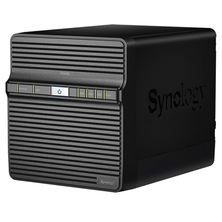 Synology Tower NAS DS420j up to 4 HDD/SSD