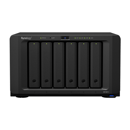 Synology Tower NAS DS1621+ up to 6 HDD/SSD Hot-Swap