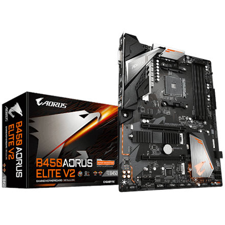 Gigabyte B450 AORUS ELITE V2 1.0 Processor family AMD