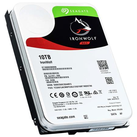 Seagate NAS HDD IronWolf 10TB ST10000VN0008 7200 RPM