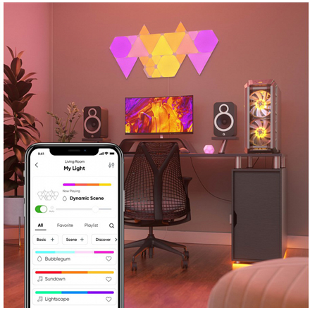 Nanoleaf Shapes Triangles Mini Expansion Pack (10 panels)