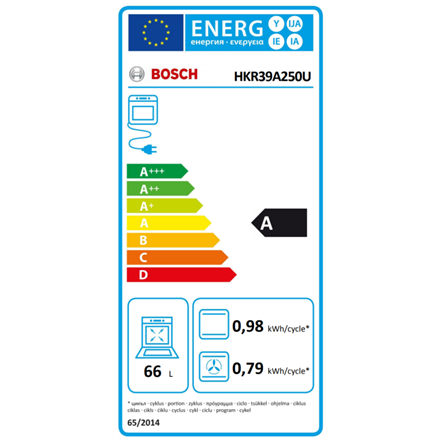 Bosch Cooker HKR39A250U Hob type Vitroceramic