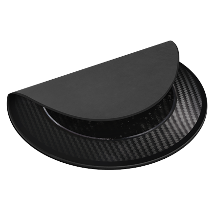 Genesis Protective Floor Mat Tellur 500 Decay of Carbon Black/Grey