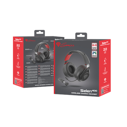 Genesis Gaming Headset Selen 400 Built-in microphone