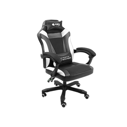 Fury Gaming Chair Fury Avenger M+ Black/White