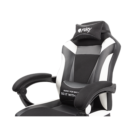 Fury Gaming Chair Fury Avenger M+ Black/White