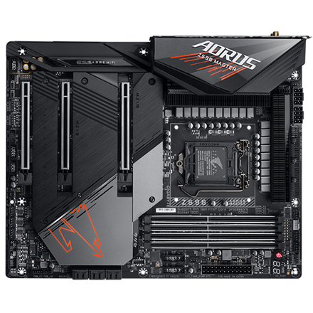 Gigabyte Z590 AORUS MASTER Processor family Intel