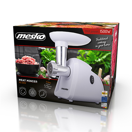 Mesko Meat mincer MS 4809 White