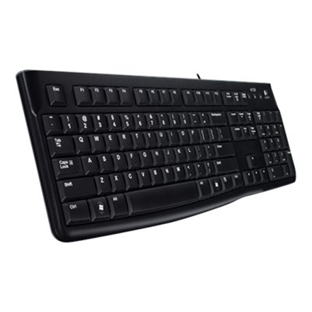 Logitech Desktop MK120 Wired keyboard USB Mouse included US Black