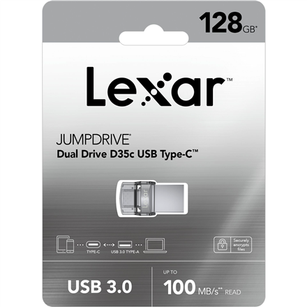Lexar Flash Drive JumpDrive D35c 128 GB