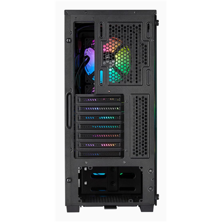 Corsair Airflow Tempered Glass Mid-Tower Smart Case iCUE 220T RGB Side window