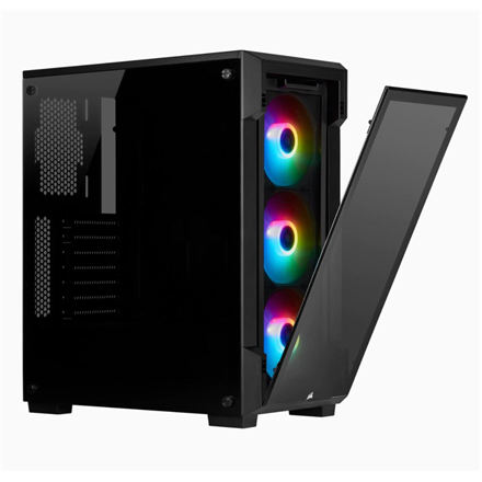 Corsair Tempered Glass Mid-Tower Smart Case iCUE 220T RGB Side window