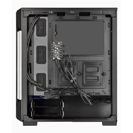 Corsair Tempered Glass Mid-Tower Smart Case iCUE 220T RGB Side window