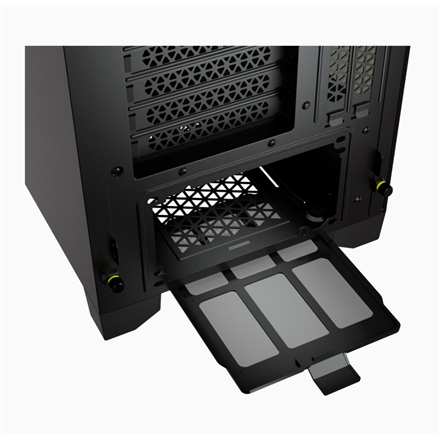 Corsair Tempered Glass Mid-Tower ATX Case 4000D Side window