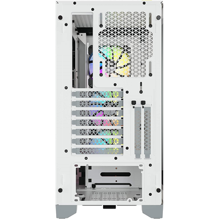 Corsair Tempered Glass Mid-Tower ATX Case iCUE 4000X RGB Side window