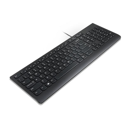 Lenovo Essential Wired Keyboard - US Euro Black