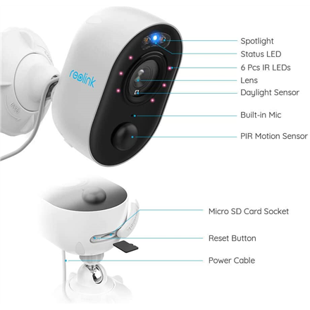 Reolink Lumus  IP Camera 2 MP
