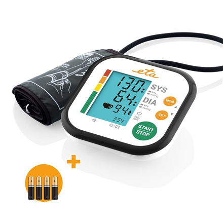 ETA Upper Arm Blood Pressure Monitor ETA229790000 Memory function