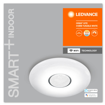 Ledvance SMART+ WiFi Orbis Ceiling Kite Tunable White 24W 110° 3000-6500K 410mm