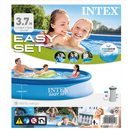 Intex Easy Set Pool with Filter Pump Blue