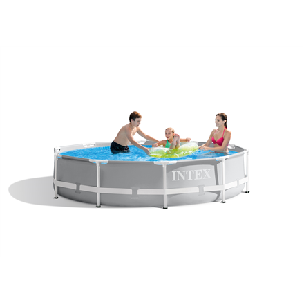 Intex Prism Frame Premium Pool Grey