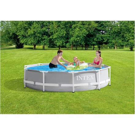 Intex Prism Frame Premium Pool Grey