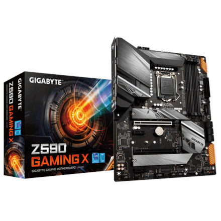 Gigabyte Z590 GAMING X 1.0 M/B Processor family Intel