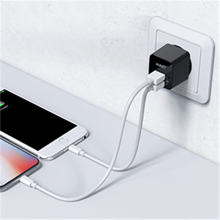 Aukey Wall Charger PA-U32  2 x Mini USB-A