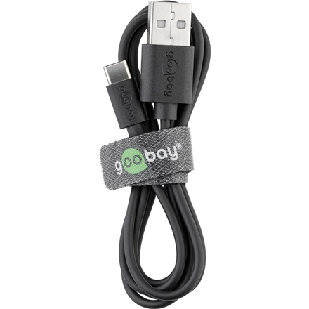 Goobay USB-C charging and sync cable (USB-A > USB-C) 38675 0.1 m