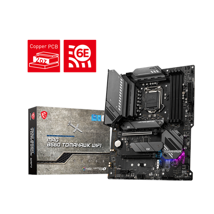 MSI MAG B560 TOMAHAWK WIFI Processor family Intel