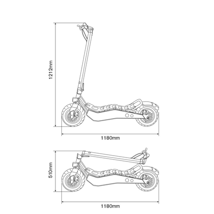 Ducati branded Electric Scooter Scrambler CROSS-E