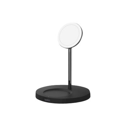 Belkin Pro MagSafe 2in1 Wireless Charging Stand + AC Power Adapter BOOST CHARGE Black