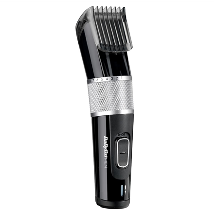 BABYLISS Powerlight Hair Clipper E973E  Cordless Number of length steps 26 Black/Silver