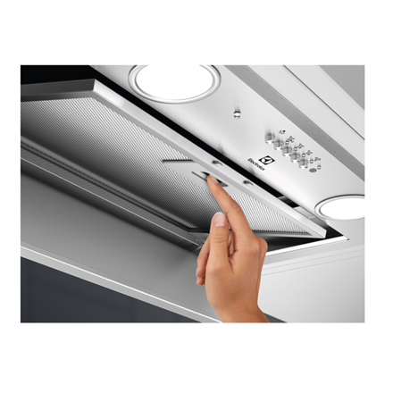 Electrolux | Hood | LFG716X | Built-in | Energy efficiency class A | Width 54 cm | 580 m³/h | Elect