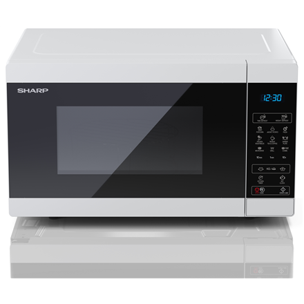 Sharp Microwave oven with Grill YC-MG51E-W Free standing