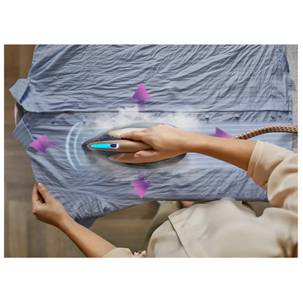 Philips PerfectCare Elite Ironing system GC9682/80 2700 W Water tank capacity 1800 ml Black Auto pow