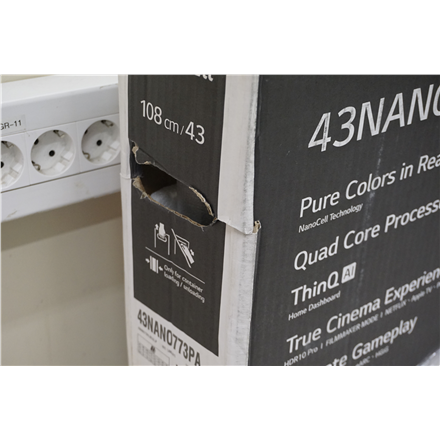 SALE OUT. LG 43NANO773PA 43" (109 cm) 4K Ultra HD Nanocell Smart TV LG 43NANO773PA  43" (109 cm)