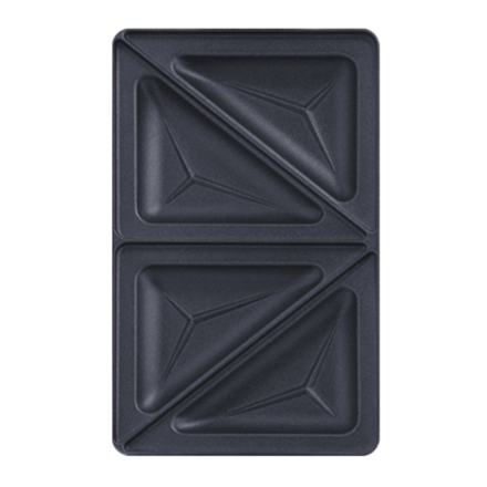 TEFAL Triangle toasted sandwich set for Snack Collection XA800212 Dimensions (W x L) 13 x 22.5 cm