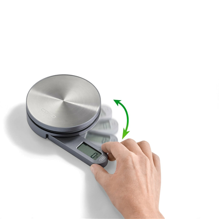 Caso Scales Kitchen EcoMate Batteryless usage
