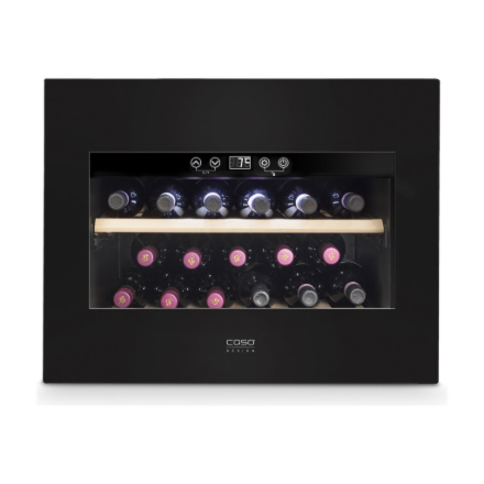 Caso | Wine Cooler | WineDeluxe E 18 | Energy efficiency class G | Built-in | Bottles capacity 18 bo
