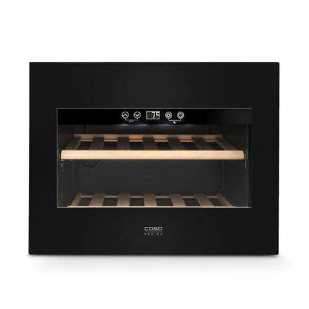 Caso | Wine Cooler | WineDeluxe E 18 | Energy efficiency class G | Built-in | Bottles capacity 18 bo