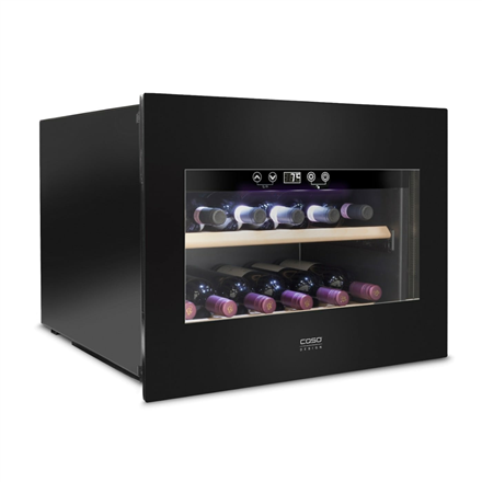Caso | Wine Cooler | WineDeluxe E 18 | Energy efficiency class G | Built-in | Bottles capacity 18 bo